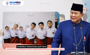 Pendidikan Matematika Jadi Fokus, Prabowo Minta Pembenahan Besar Pembelajaran Matematika Sekolah Dasar