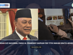 Badan Gizi Nasional Pakai AI, Prabowo Siapkan 100 Titik Makan Gratis Akhir 2024