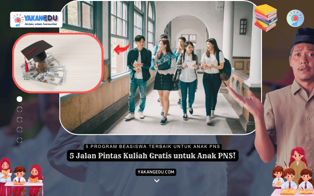 5 Jalan Pintas Kuliah Gratis untuk Anak PNS!